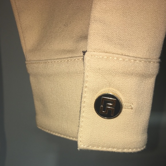 St. John Sport By Marie Gray Beige/Tan Blazer - Size Medium - Picture 6 of 15